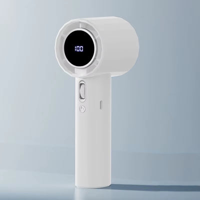 Xiaomi Handheld Portable Fan 100 Wind Speeds Adjustable Usb Charging Mini Outdoor Portable Turbo Long-Lasting High Speed Fan
