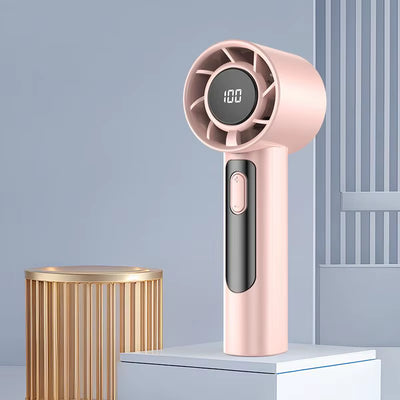 Xiaomi Handheld Portable Fan 100 Wind Speeds Adjustable Usb Charging Mini Outdoor Portable Turbo Long-Lasting High Speed Fan