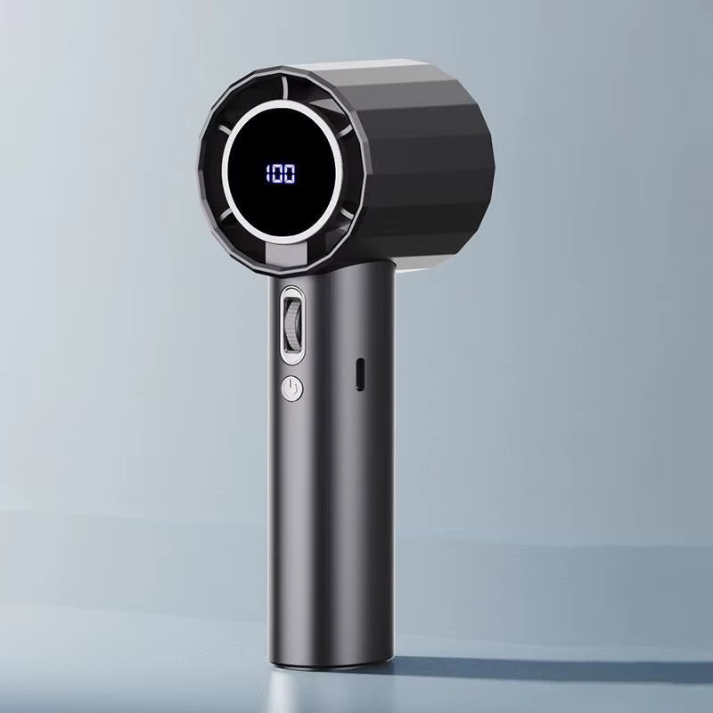 Xiaomi Handheld Portable Fan 100 Wind Speeds Adjustable Usb Charging Mini Outdoor Portable Turbo Long-Lasting High Speed Fan