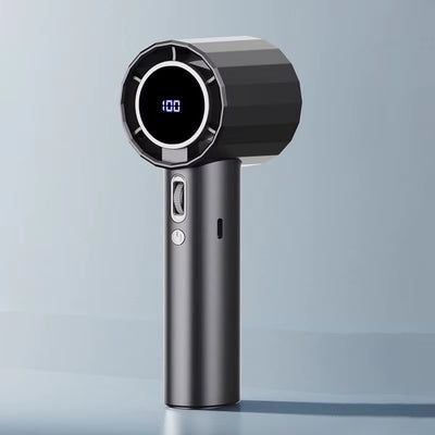 Xiaomi Handheld Portable Fan 100 Wind Speeds Adjustable Usb Charging Mini Outdoor Portable Turbo Long-Lasting High Speed Fan